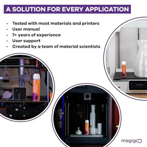 Magigoo PC 3D Printer Bed Adhesive Glue for Polycarbonate Filament, 50mL | Strong Bond & Easy Release thumbnail 5