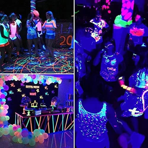 Onforu A19 LED Black Light Bulb 15W (E27 Base) | 395nm UV-A Glow for Parties & Decor thumbnail 9