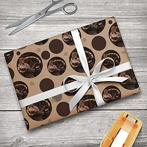 GRAPHICS & MORE Goblin King Jareth Labyrinth Gift Wrap 91cm x 183cm | Premium Kraft Paper Roll for Gifts & Crafts thumbnail 4