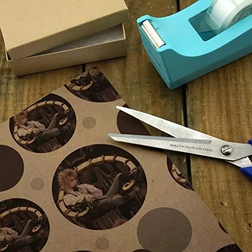 GRAPHICS & MORE Goblin King Jareth Labyrinth Gift Wrap 91cm x 183cm | Premium Kraft Paper Roll for Gifts & Crafts thumbnail 3