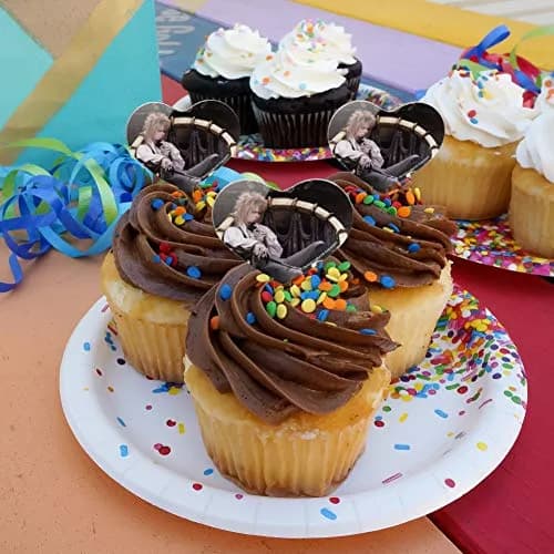 GRAPHICS & MORE Goblin King Jareth Cupcake Picks Set of 6 | Labyrinth David Bowie Acrylic Decor thumbnail 4