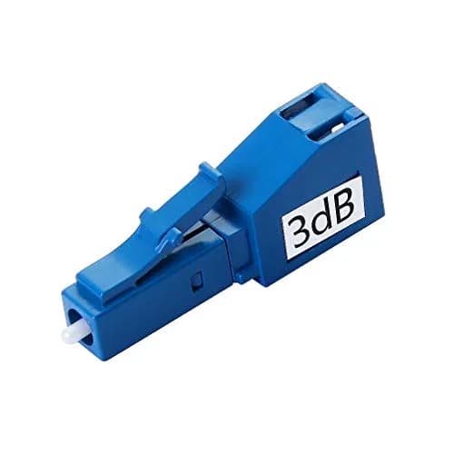 H!Fiber.com Single Mode LC 3dB Fiber Optic Attenuator | Ceramic Core, 2 Pack, for Long-Haul & Data Center Use thumbnail 2