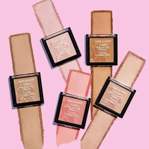 wet n wild MegaGlo Highlighting Powder Bloom Time | Shimmer Glow Face Makeup 5.5g (0.19 Oz) thumbnail 5