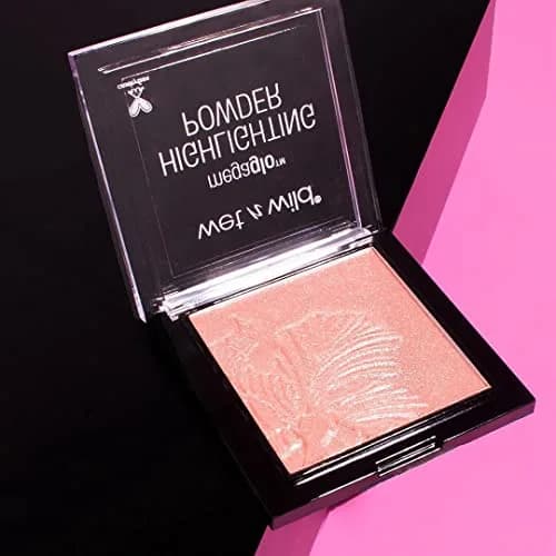 wet n wild MegaGlo Highlighting Powder Bloom Time | Shimmer Glow Face Makeup 5.5g (0.19 Oz) thumbnail 7