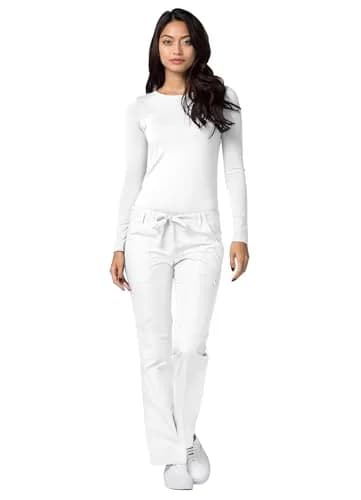 ADAR Medical Uniforms Underscrubs for Women 3 Pack - Long Sleeve Comfort Tee - XXS thumbnail 5