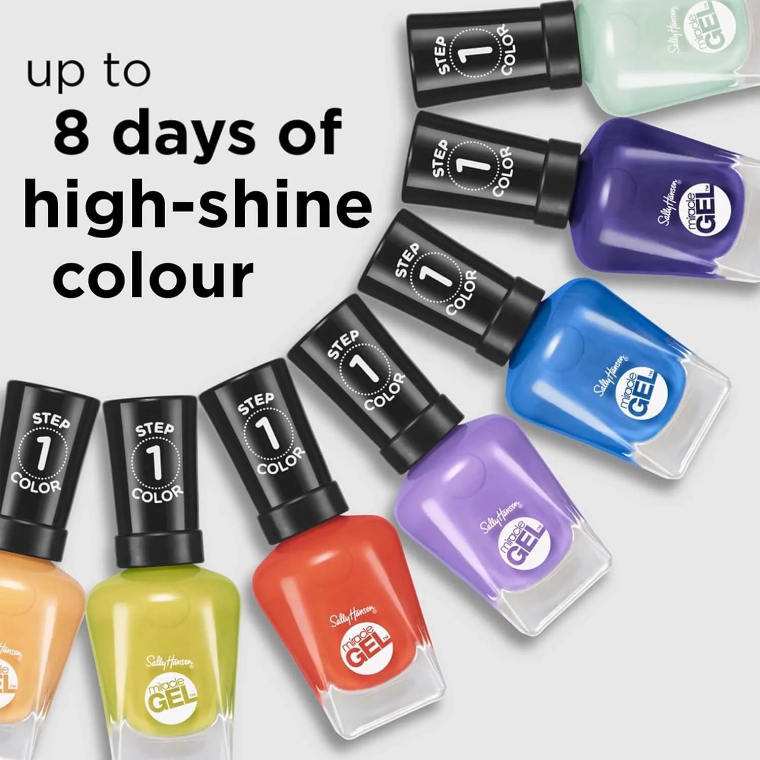 Sally Hansen Miracle Gel Nail Polish 0.5 Fl Oz | Up to 8 Day Chip-Resistant Vegan Polish thumbnail 7