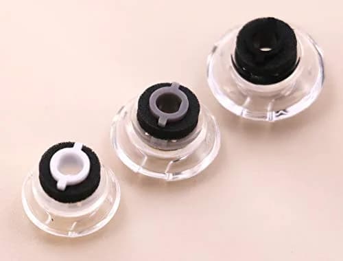 IiEXCEL Replacement Eartip Kit for Plantronics Voyager Legend Headset, 3 Pairs S/M/L Clear | Soft Silicone Earbuds for Enhanced Fit thumbnail 4