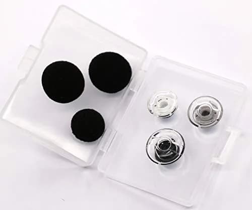 IiEXCEL Replacement Eartip Kit for Plantronics Voyager Legend Headset, 3 Pairs S/M/L Clear | Soft Silicone Earbuds for Enhanced Fit thumbnail 6