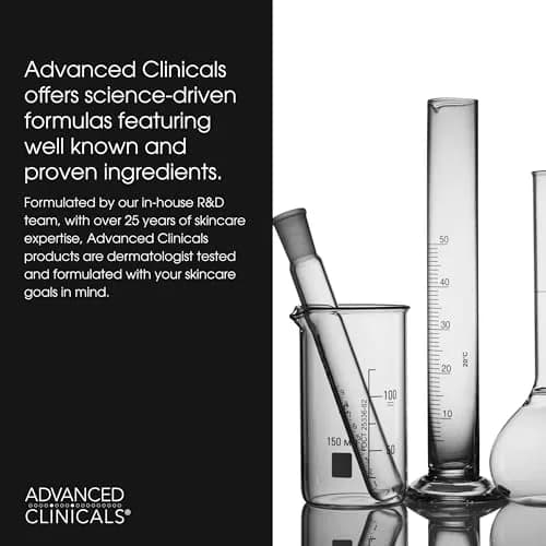 Advanced Clinicals 5-in-1 Eye Serum 2 Fl Oz | Multi-Benefit Anti-Aging Face Moisturizer for Dark Circles & Wrinkles thumbnail 8