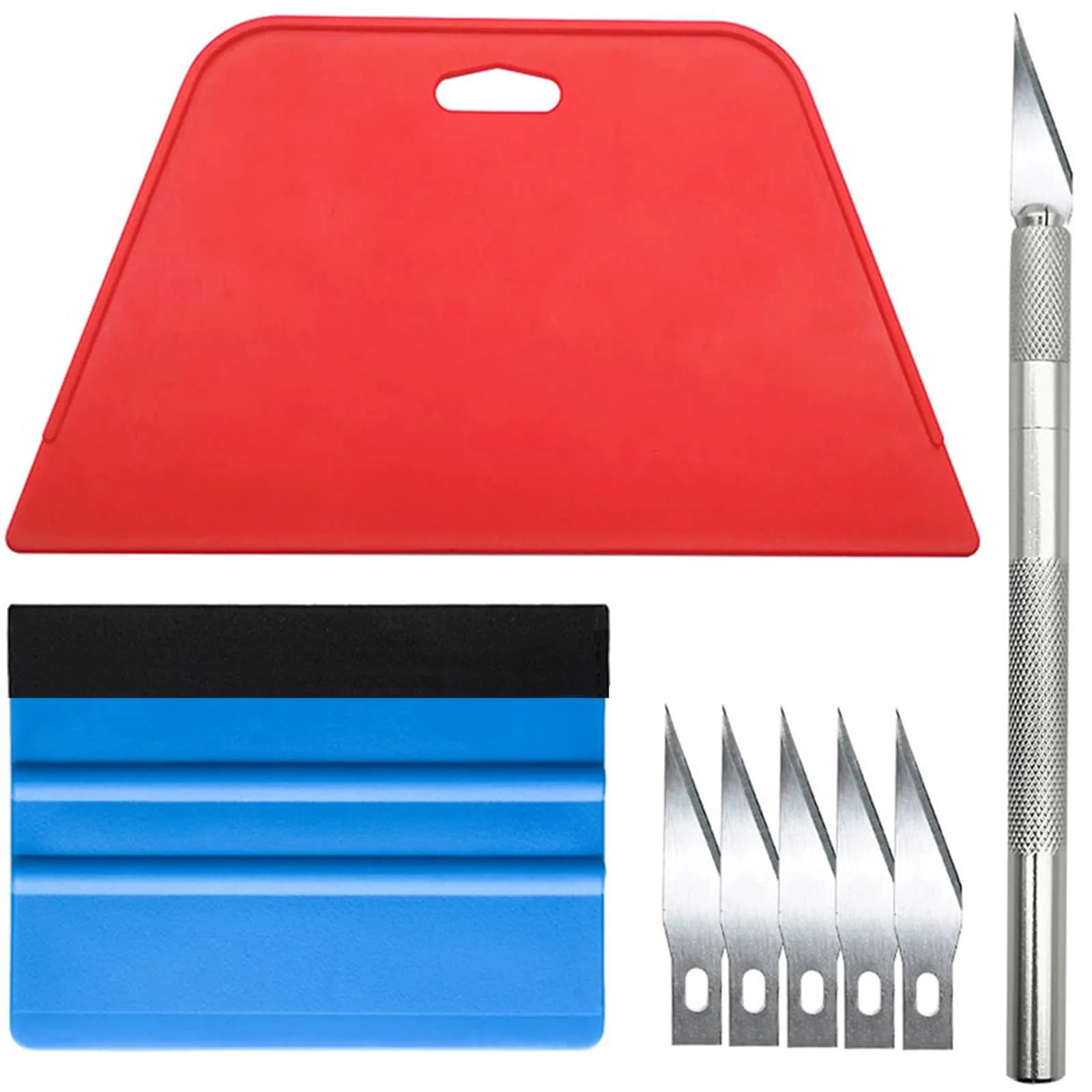 tiptopcarbon Wallpaper Smoothing Tool Kit with Craft Knife | 10.5 cm x 19.5 cm