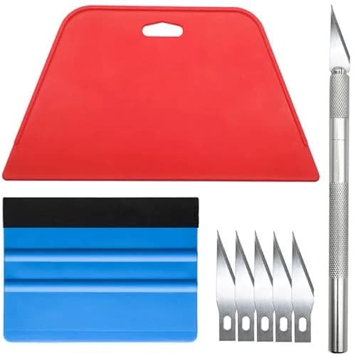 tiptopcarbon Wallpaper Smoothing Tool Kit with Craft Knife | 10.5 cm x 19.5 cm thumbnail 1