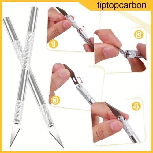 tiptopcarbon Wallpaper Smoothing Tool Kit with Craft Knife | 10.5 cm x 19.5 cm thumbnail 8