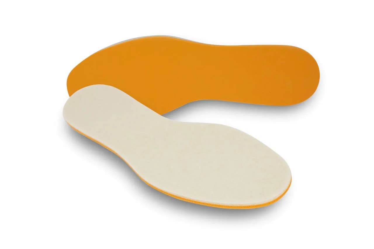 Pedag Merino Magic Step Memory Foam Insole W8/EU 38 | Soft Cushioning & Warmth for Feet
