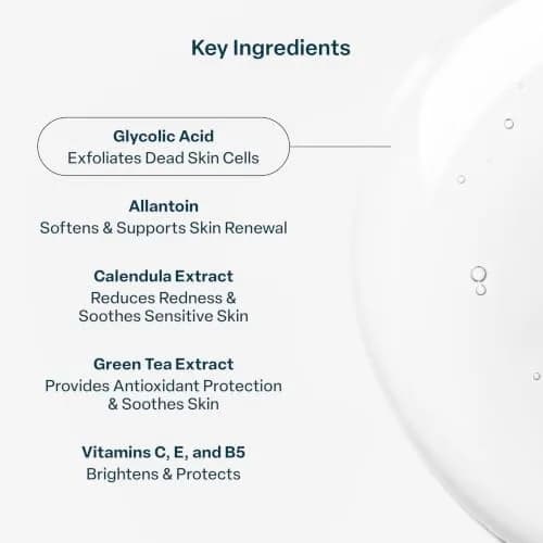 QRxLabs 10% Glycolic Acid Exfoliating Pads, Face + Body, 50ct | Resurfaces Skin for Smoother Texture & Brighter Tone thumbnail 4