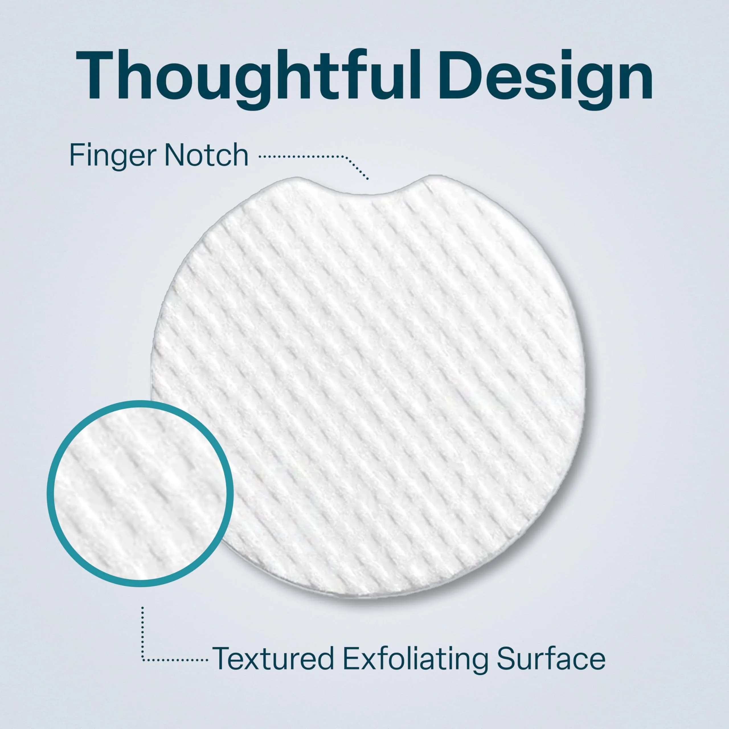 QRxLabs 10% Glycolic Acid Exfoliating Pads, Face + Body, 50ct | Resurfaces Skin for Smoother Texture & Brighter Tone - view 5
