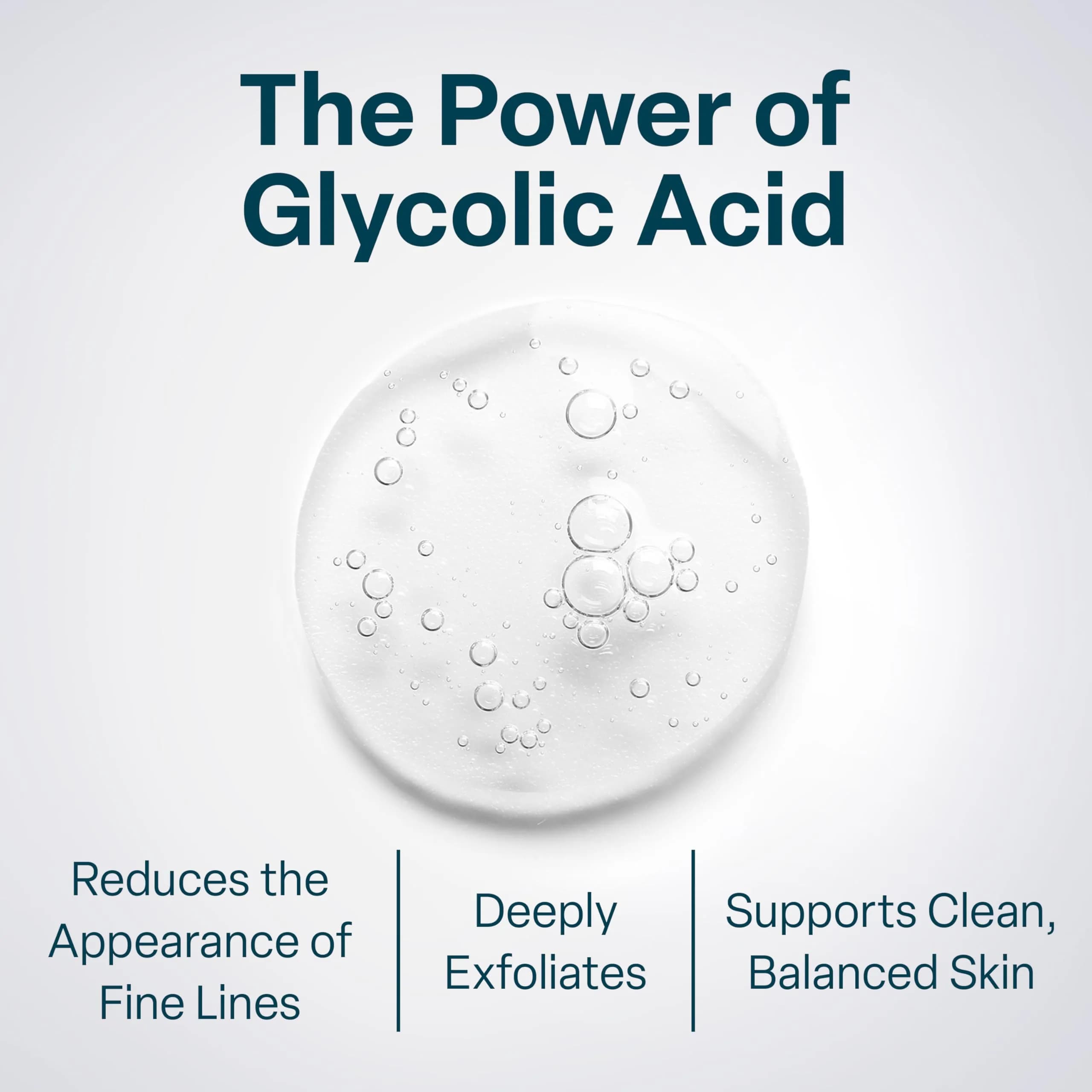 QRxLabs 10% Glycolic Acid Exfoliating Pads, Face + Body, 50ct | Resurfaces Skin for Smoother Texture & Brighter Tone - view 3