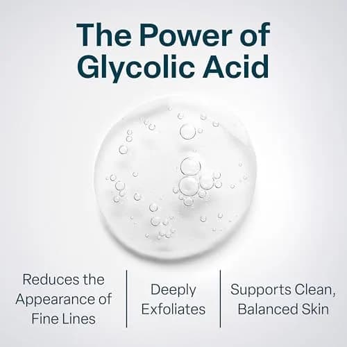 QRxLabs 10% Glycolic Acid Exfoliating Pads, Face + Body, 50ct | Resurfaces Skin for Smoother Texture & Brighter Tone thumbnail 3