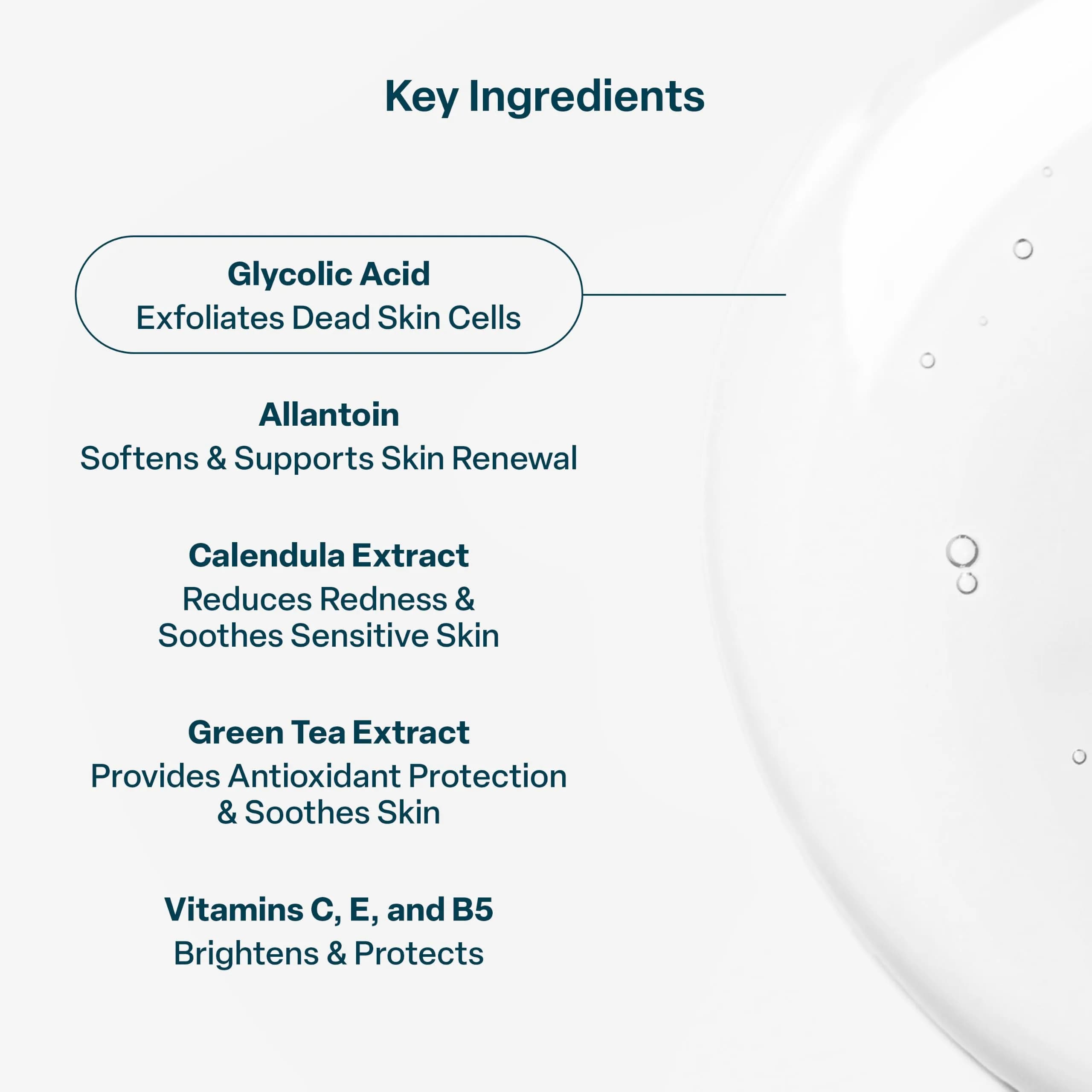 QRxLabs 10% Glycolic Acid Exfoliating Pads, Face + Body, 50ct | Resurfaces Skin for Smoother Texture & Brighter Tone - view 4