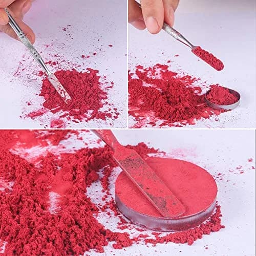 Sumind Empty Magnetic Palette Set with Spatula & 30 Stickers | Rectangle & Square, Colorful thumbnail 3
