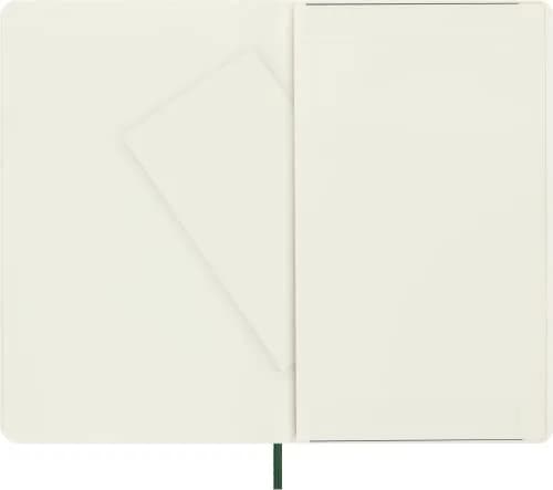 Moleskine Classic Notebook, Soft Cover, Large (5" x 8.25") Plain/Blank, Myrtle Green, 192 pages | Durable, Acid-Free Paper thumbnail 4