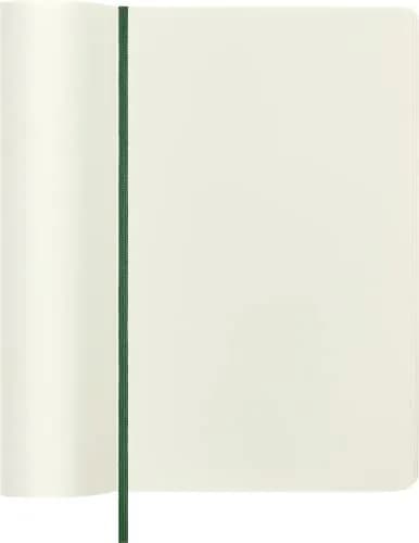 Moleskine Classic Notebook, Soft Cover, Large (5" x 8.25") Plain/Blank, Myrtle Green, 192 pages | Durable, Acid-Free Paper thumbnail 3