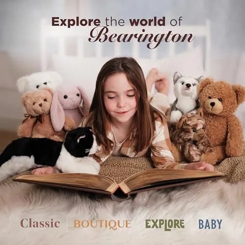Bearington Collection Ballerina Unicorn Plush 14" | Soft, Poseable & Cuddly for Kids & Collectors thumbnail 6