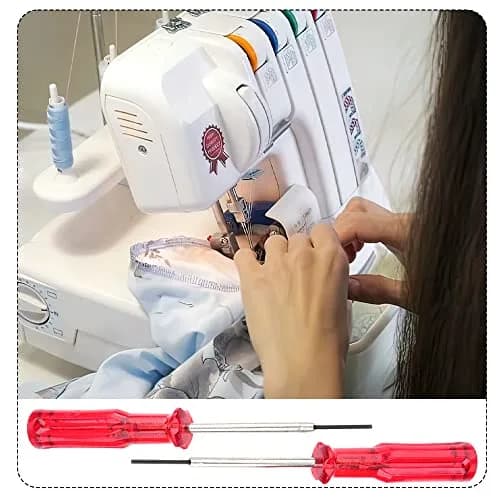 Hicello 1.5mm Hex Screwdriver for Industrial Overlock Sewing Machine | Durable Metal & Plastic Handle thumbnail 6