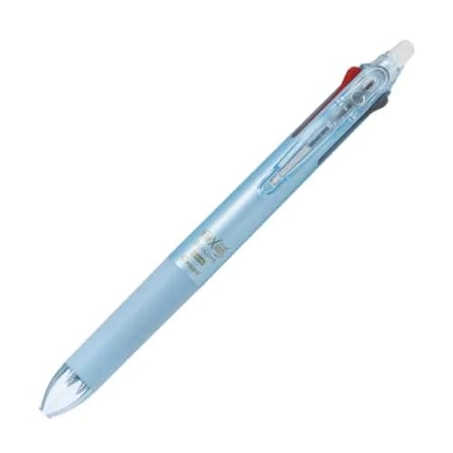 Pilot Erasable Ballpoint Pen, Pearl Blue, 0.38mm | Slim, Portable & Reusable thumbnail 1