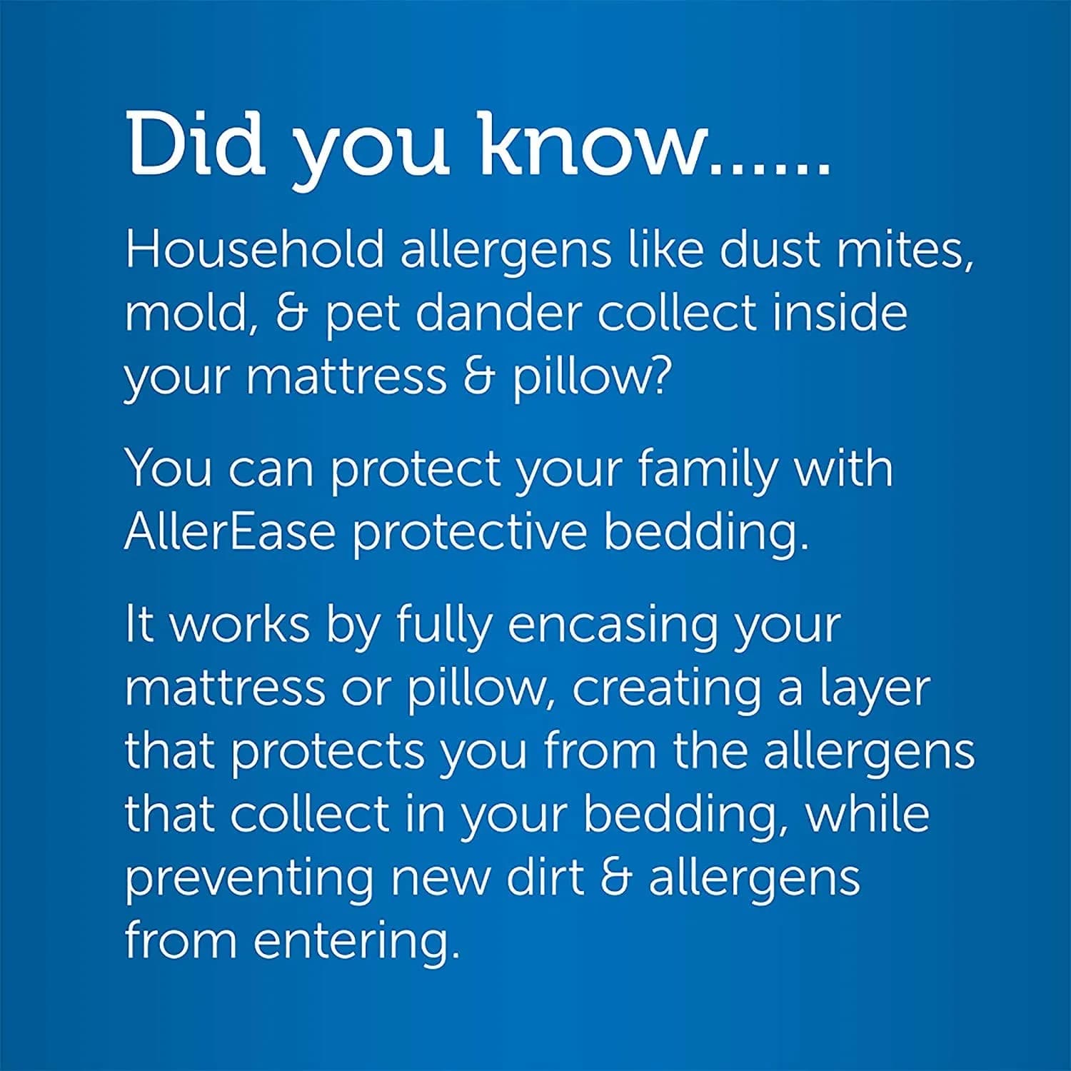 Aller-Ease Maximum Allergy Mattress Protector Twin XL 79.5" L x 38.5" W x 10" D | Waterproof Breathable Hypoallergenic - view 5