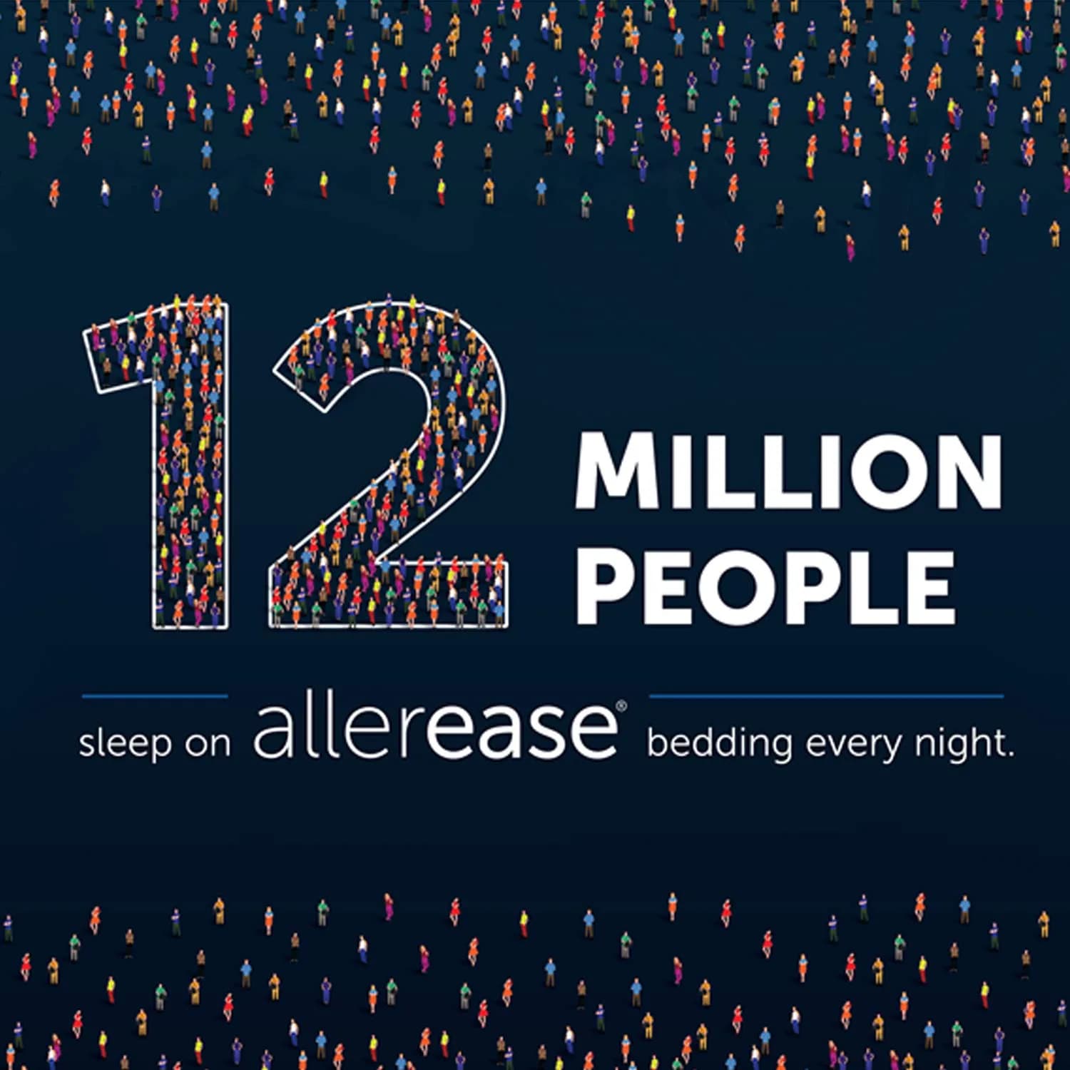 Aller-Ease Maximum Allergy Mattress Protector Twin XL Size | Waterproof, Breathable, Zippered - view 2