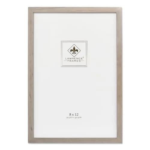 Lawrence Frames 756182 8x12 Gray Wood Gallery Collection Picture Frame | Elegant Wall & Tabletop Decor thumbnail 1