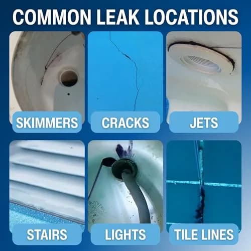 Leakmaster Pool Leak Detection Kit – 8 oz Blue Dye with Reusable Syringe | 237ml (8 oz) Dye thumbnail 5