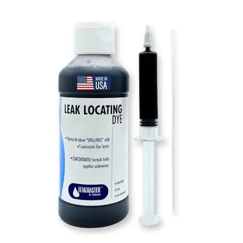 Leakmaster Pool Leak Detection Kit – 8 oz Blue Dye with Reusable Syringe | 237ml (8 oz) Dye thumbnail 1