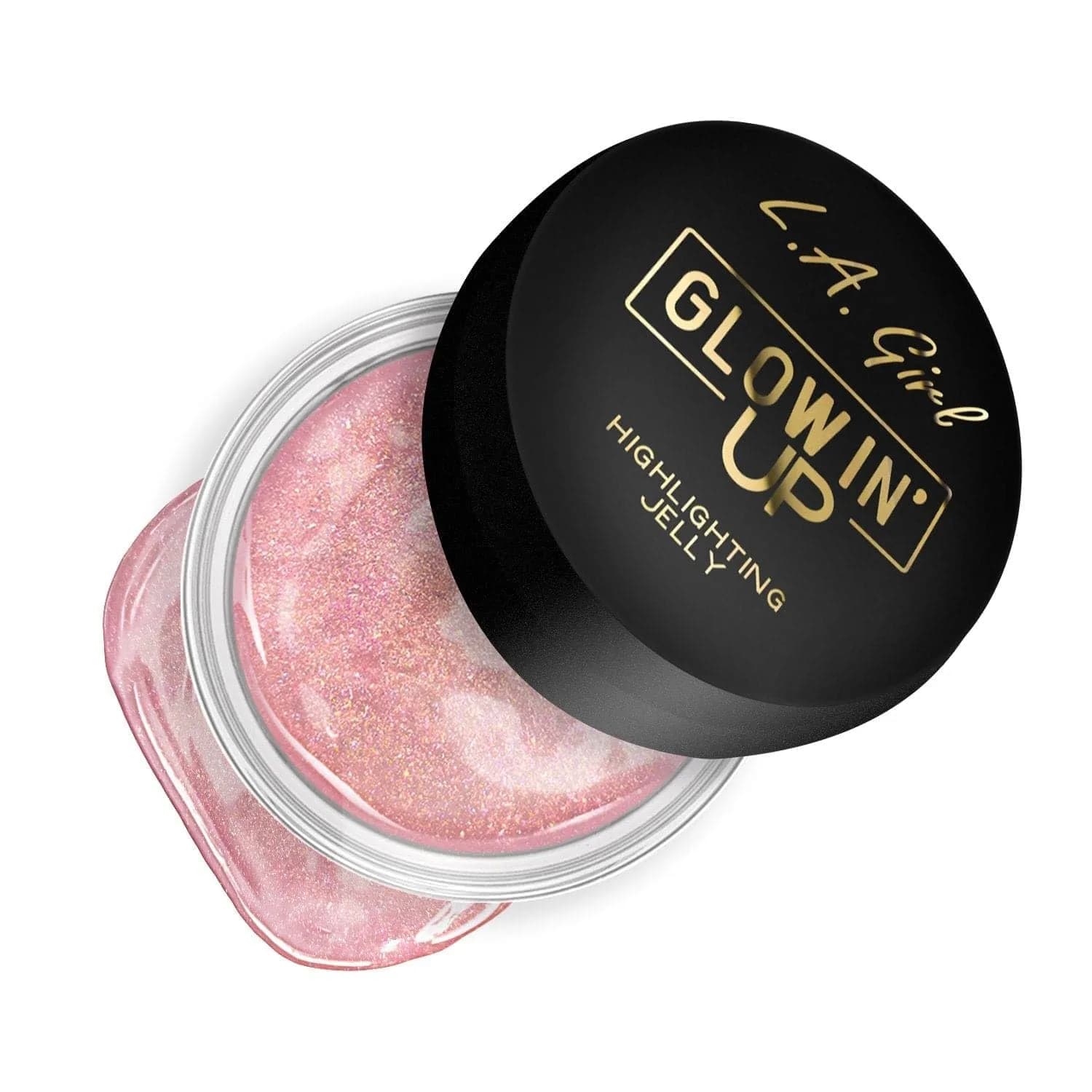 L.A. Girl Glowin'Up Jelly Highlighter, Princess Glow GLH701 | Dewy, Long-Lasting Gel Formula