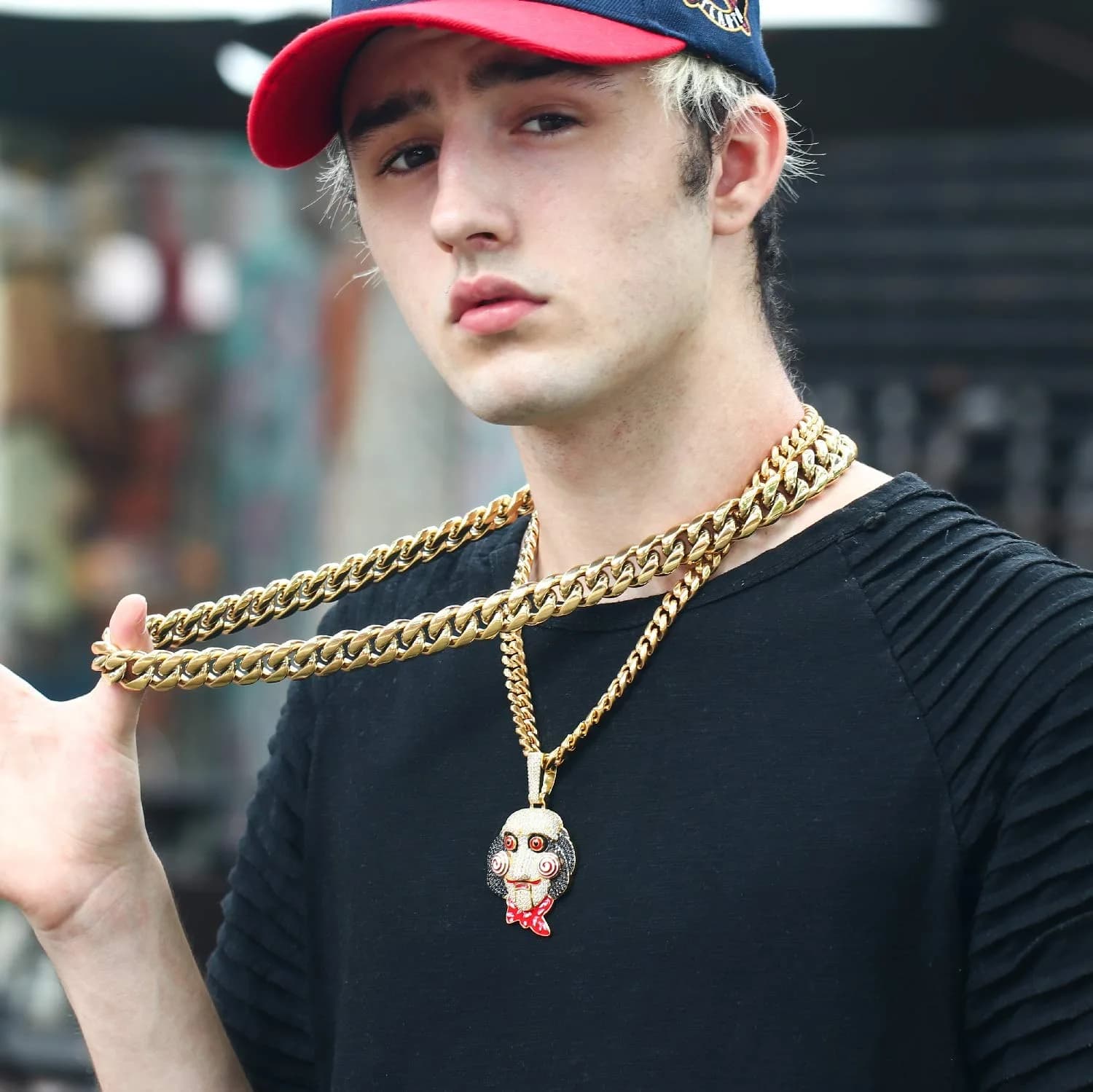 PY BLING 10mm Miami Cuban Link Chain Necklace 22 Inch | Durable Buckle Closure thumbnail 4