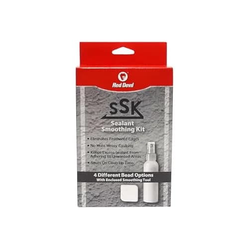 Red Devil Sealant Smoothing Kit | Professional Caulking Tool for DIY & Experts thumbnail 1