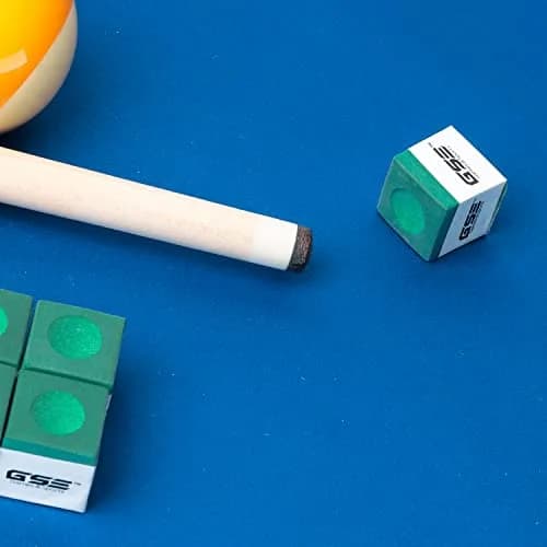 GSE Games & Sports Expert Green Billiard Pool Cue Chalk 12-Pack | Smooth & Even Coating for Perfect Shots thumbnail 6