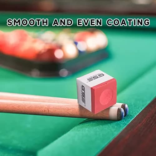 GSE Games & Sports Expert Red Billiard Pool Cue Chalk 12-Pack | Smooth, Even Coating for Perfect Shots thumbnail 4