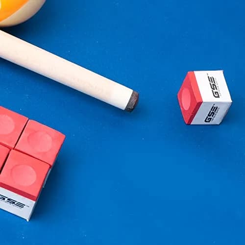 GSE Games & Sports Expert Red Billiard Pool Cue Chalk 12-Pack | Smooth, Even Coating for Perfect Shots thumbnail 6