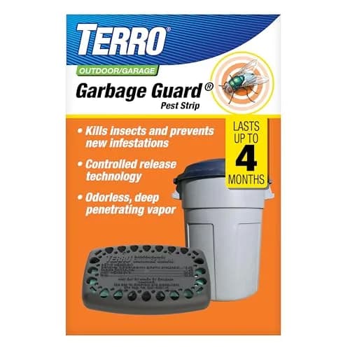 TERRO Garbage Guard Trash Can Insect Killer Pod 4-Month Protection | Kills Flies, Maggots, Roaches, Beetles thumbnail 1