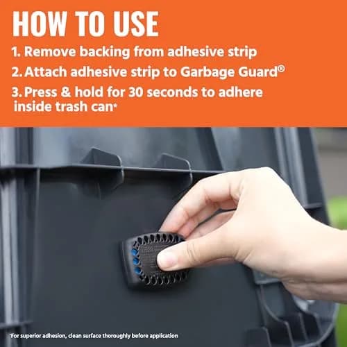 TERRO Garbage Guard Trash Can Insect Killer Pod 4-Month Protection | Kills Flies, Maggots, Roaches, Beetles thumbnail 7