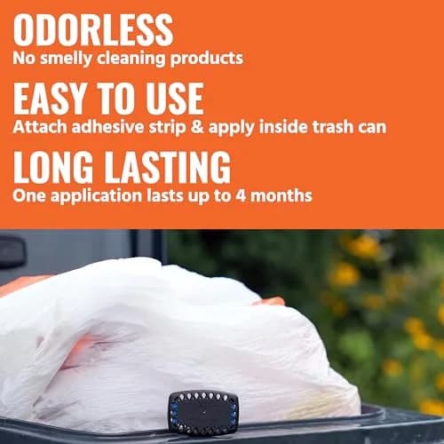 TERRO Garbage Guard Trash Can Insect Killer Pod 4-Month Protection | Kills Flies, Maggots, Roaches, Beetles thumbnail 3