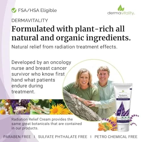 UltimateVitality Radiation Burn Relief Cream Calendula Cream 177ml (6 oz) | Natural Organic Formula thumbnail 5