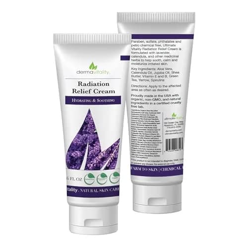 UltimateVitality Radiation Burn Relief Cream Calendula Cream 177ml (6 oz) | Natural Organic Formula thumbnail 7