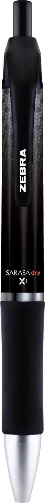 Zebra Pen SARASA Dry X1 Retractable Gel Pen, Black Ink, 0.7mm, 12-Pack | Smooth Ink Flow Writing Instrument - view 2