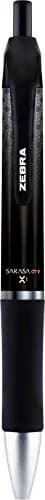 Zebra Pen SARASA Dry X1 Retractable Gel Pen, Black Ink, 0.7mm, 12-Pack | Smooth Ink Flow Writing Instrument thumbnail 2