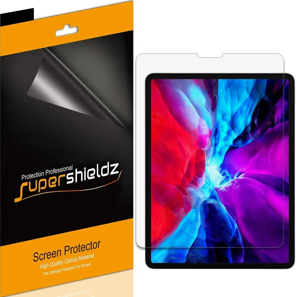 Supershieldz Anti-Glare Matte Screen Protector for iPad Pro 12.9-inch (3 Pack) | Protects Against Glare and Fingerprints - main product image