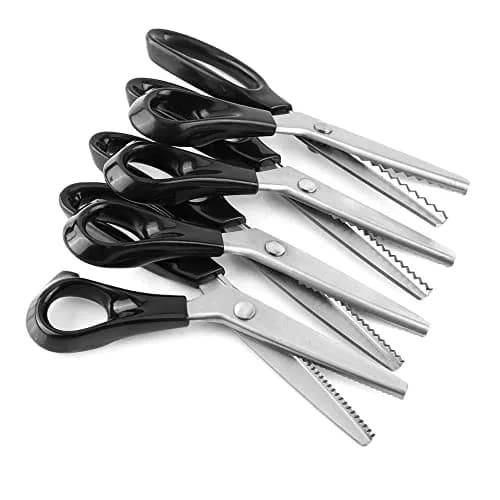 Hilitand Sewing Scissors 23cm | Stainless Steel Pinking Shears for Fabric & Craft thumbnail 9