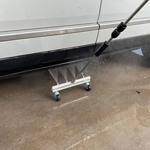 M MINGLE 13’’ Pressure Washer Undercarriage Cleaner 4000 PSI | Durable Aluminum & Brass thumbnail 4