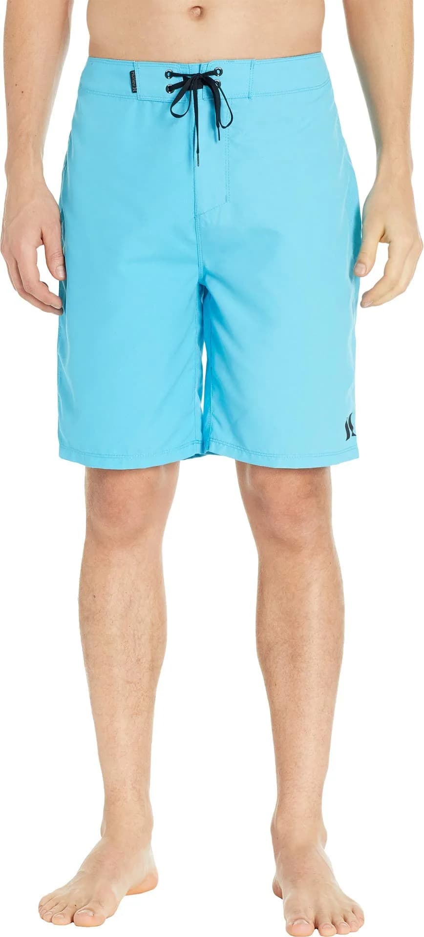 Hurley Supersuede 22" Boardshort | Durable, Soft, Mid Rise, 21" Length, E Fly Closure — Blue Fury
